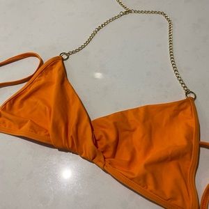 L Space Chain Twist bikini Top